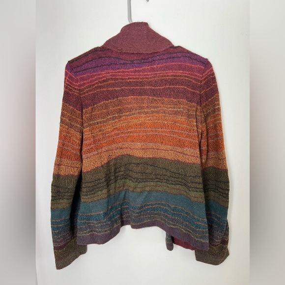 Dakota Alpaca Sweater Multi Color Print Sweater Small - Picture 13 of 13